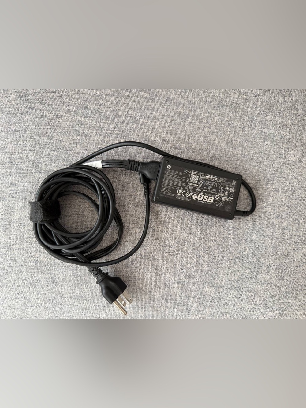 Original HP 65W USB-C Laptop Charger TPN-DA10 – New